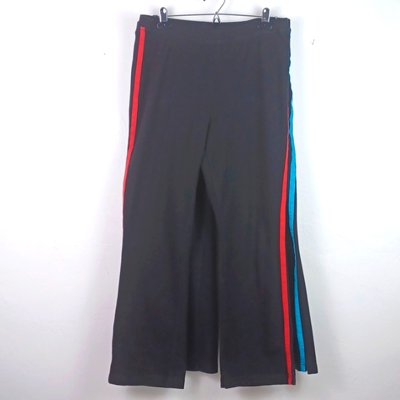 2 ALL AMERICAN COMFORT Sporty Side Stripe Lounge Track Pants SZ M - Picture 1 of 9